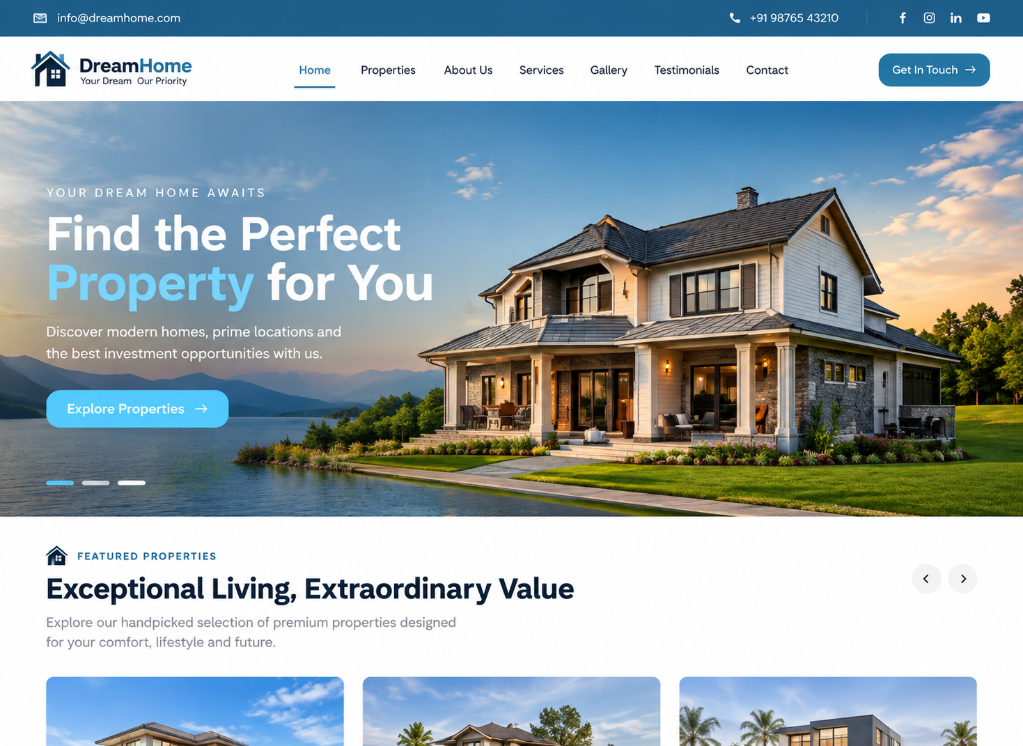 Business Website